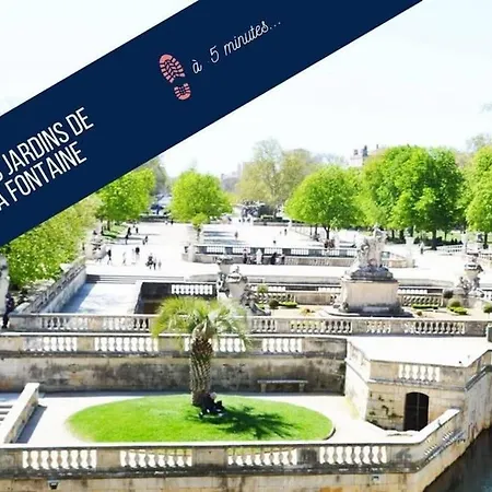 Apartamento Cosy A Deux Pas Du Centre-ville Nîmes